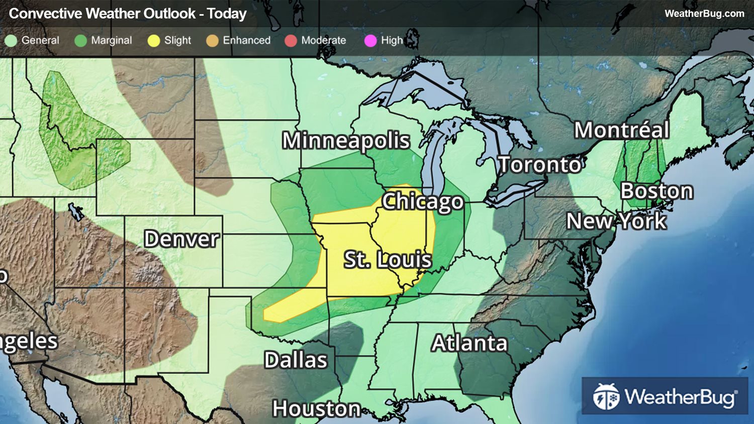 Midwest Under Threat For Severe Storms | WeatherBug | WeatherBug