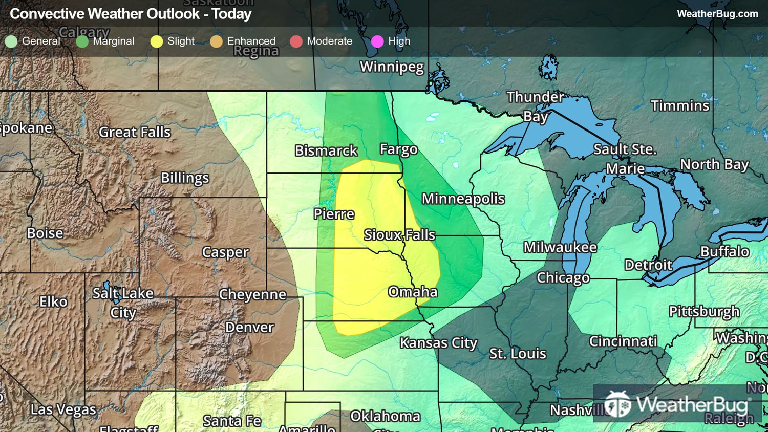 Severe Storms Target Plains Once Again | WeatherBug | WeatherBug