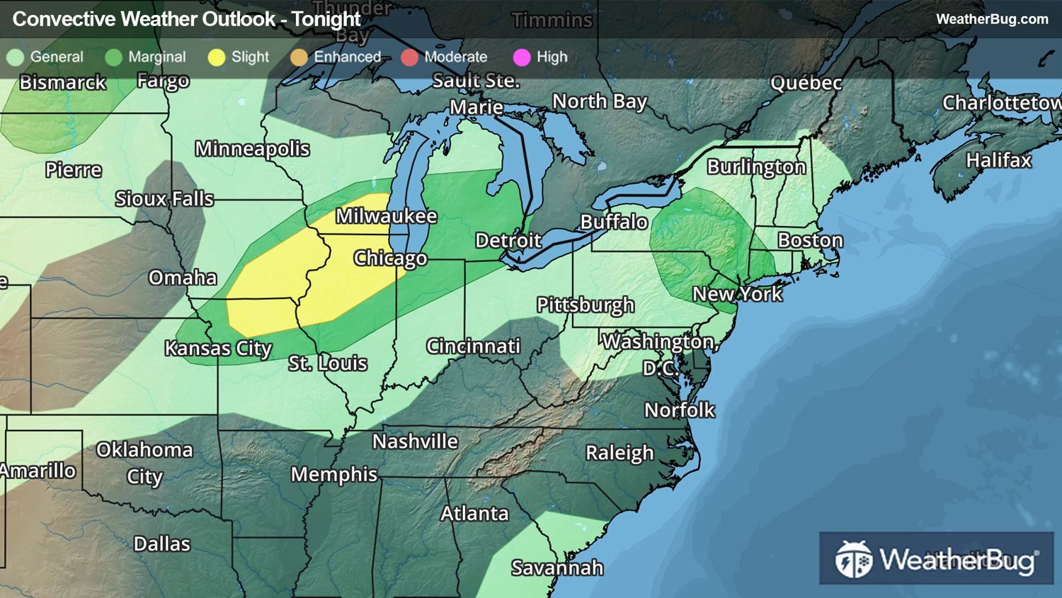 Great Lakes & Midwest Under Severe Threat | WeatherBug | WeatherBug
