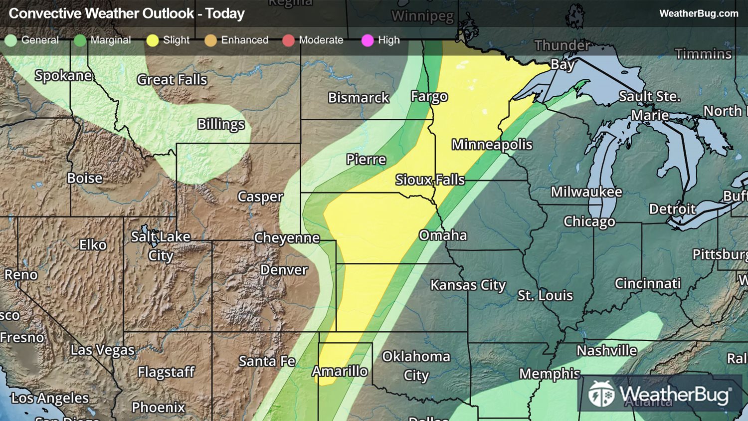 Dangerous Storms Target the Plains | WeatherBug | WeatherBug
