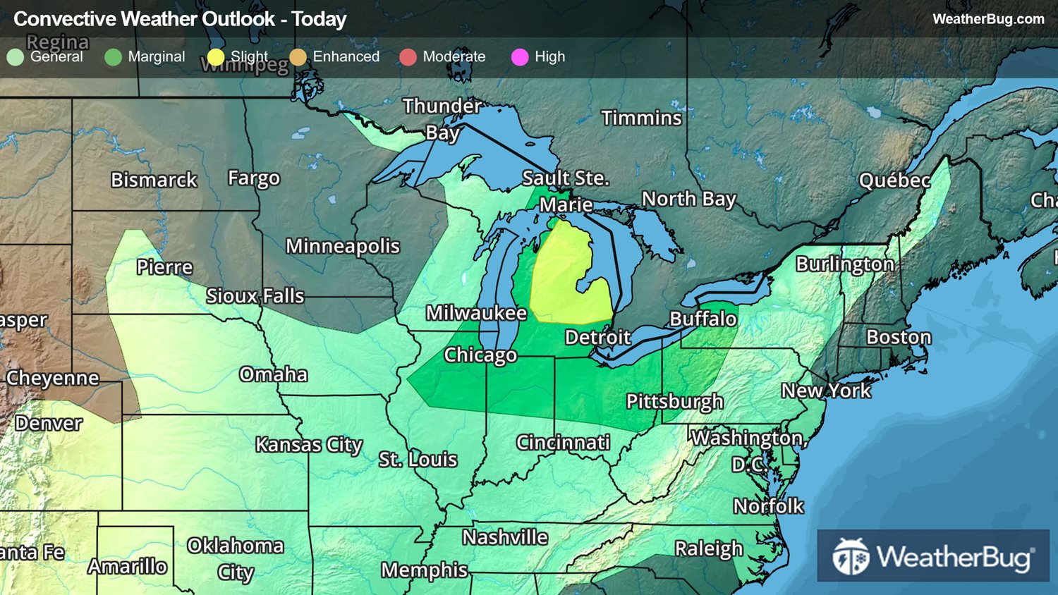Powerful Storms Blast Great Lakes | WeatherBug | WeatherBug