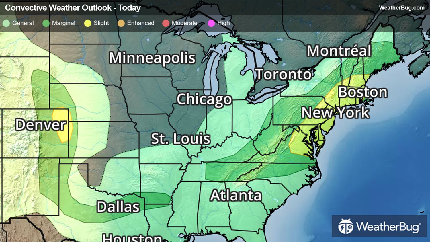 More Severe Storms Target The East | WeatherBug | WeatherBug