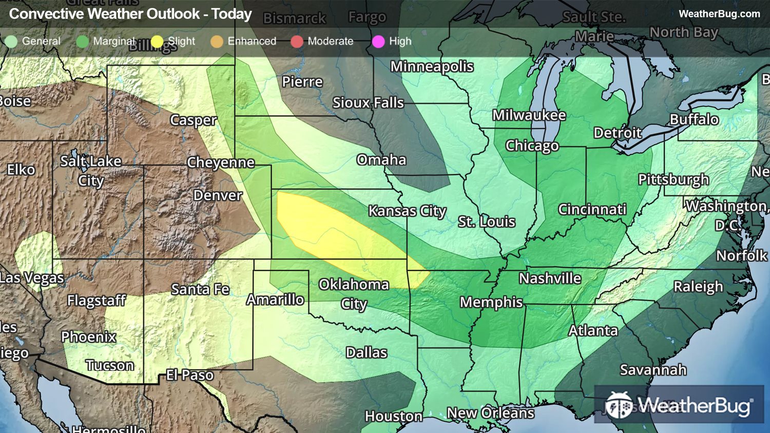 Severe Storms Rumble Across The Plains | WeatherBug | WeatherBug